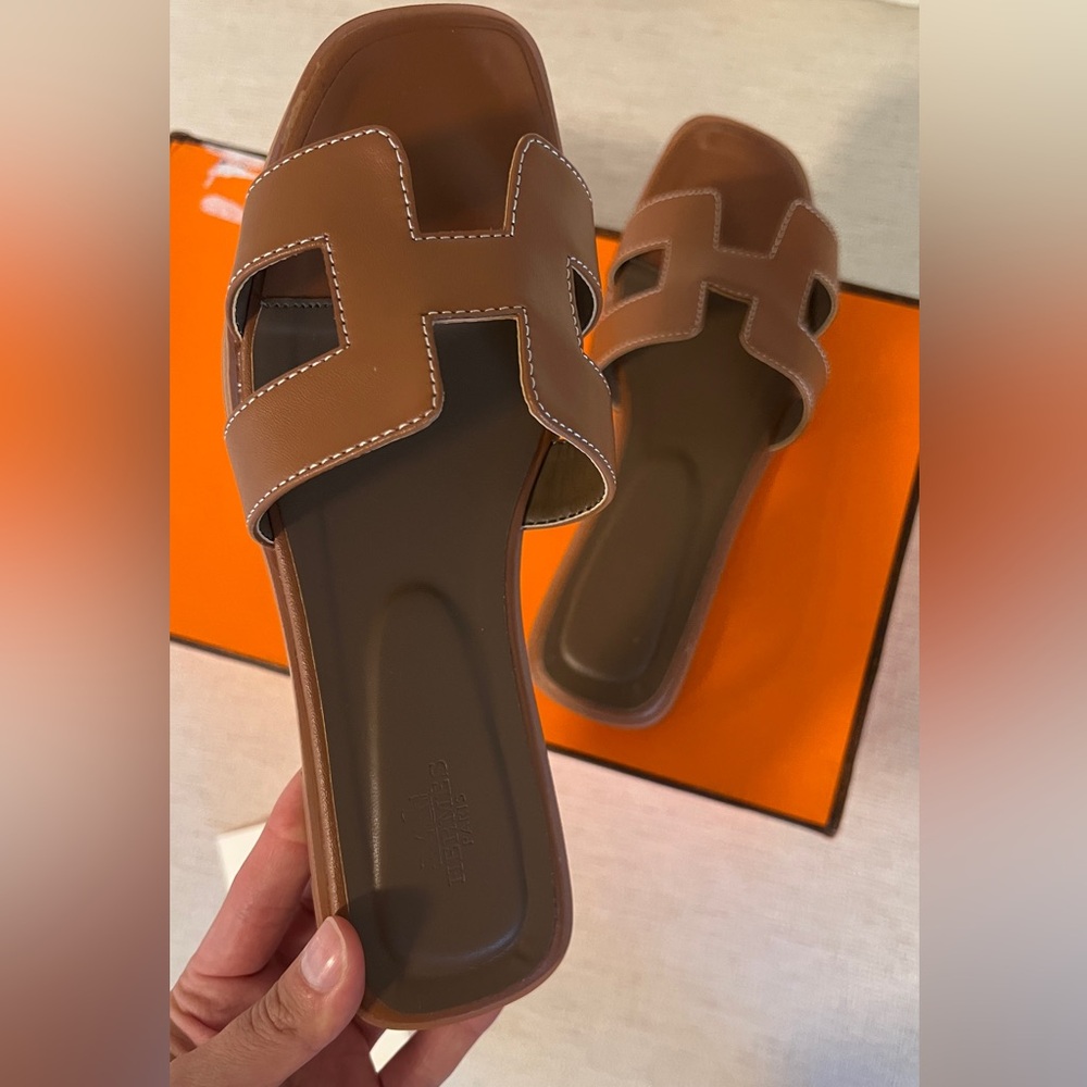 New flip flops without box, foot size 24 cm, us 7